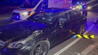 Aksarayda tır ile otomobil çarpıştı: 6 yaralı