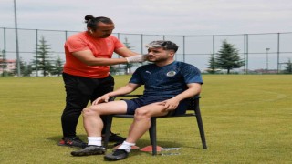 Alanyasporlu futbolculara laktat testi uygulandı
