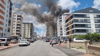 Alevler arasında korku dolu anlar