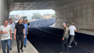 Alt Geçit Belediyenin Girişimleri İle Asfaltlandı
