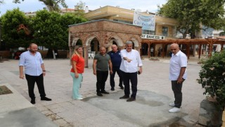 Altınolukun tarihi Çınaraltı Çay Bahçesi yeniden açılıyor