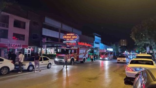 Ankaradaki işletmede yangın paniği