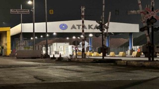 Atakaş Limanında gemi yangını