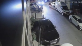Ataşehirde motosiklet tamircisinin kurşunlanma anı kamerada