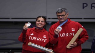 Atıcılıkta Şevval İlayda Tarhan ve Yusuf Dikeçten gümüş madalya