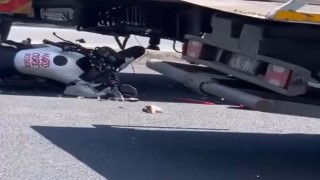 Avcılar feci motosiklet kazasında baba oğul hayatını kaybetti