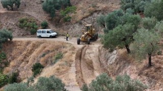 Aydın Büyükşehir Belediyesi kırsal mahallerde yol çalışmalarını sürdürüyor