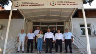 Aydın İl Sağlık Müdürü Şenkul Buharkentteki sağlık çalışmalarını yerinde inceledi