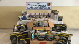 Aydında 5 bin dolu makaron ele geçirildi