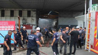 Aydında fabrika yangını: 9 kişi dumandan etkilendi