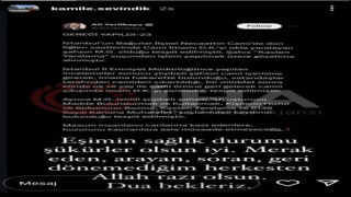 Bağcılarda okla vurulan imam taburcu oldu: İmamın eşi: Şükürler olsun, sağlık durumu iyi