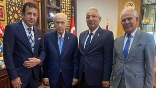 Bahçeli, Osmaniye'li Belediye Başkanlarını Kabul Etti