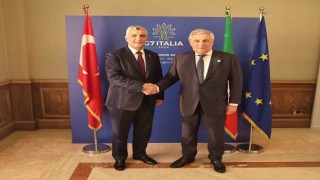 Bakan Bolat, İtalya Dışişleri Bakanı Tajani ile görüştü