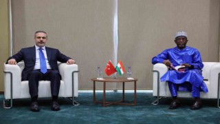 Bakan Fidan, Nijer Dışişleri Bakanı Sangare ile görüştü