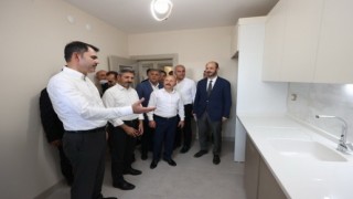 Bakan Kurum, kentsel dönüşüm alanında incelemeler yaptı