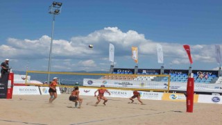 Balıkesirde Plaj Voleybolu başladı