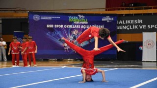 Balıkesirde Sporun geleceği spor okulları ile başlıyor