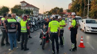 Bandırmada motosiklet sürücülerine ekipman kullanımının önemi hatırlatıldı