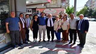 Başkan Balaban sahada esnafı dinledi
