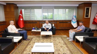 Başkan Büyükkılıç, Kayseri Tabip Odası Başkanı Şahini ağırladı