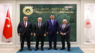 Başkan Büyükkılıçtan yeni bakanlara hayırlı olsun ziyareti