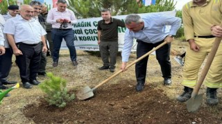 Başkan Mustafa İba 15 temmuz Anısına Fidan Dikti