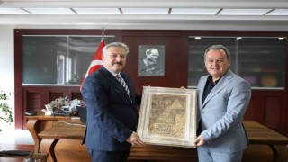 Başkan Palancıoğlundan Melikgazi Kaymakamı Karacana ziyaret