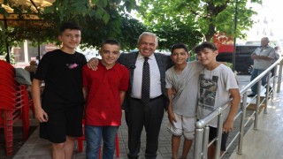 Başkan Şadi Özdemir Demircide mahalle halkını dinledi