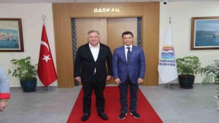 Başkan Ünlü, CHP Genel Başkan Yardımcısı Zeybeki ağırladı