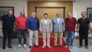 Başkan Ünlü gazetecileri ağırladı