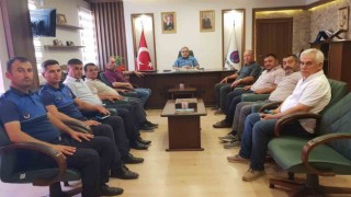 Başkan Ünlü, muhtarlarla bir araya geldi