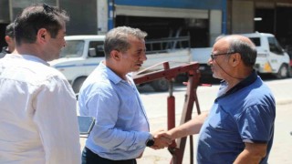 Başkan Yetişkinin hafta sonu mesaisi yoğun geçti
