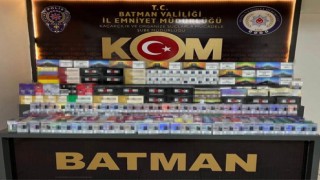 Batmanda çok sayıda gümrük kaçağı ürün ele geçirildi