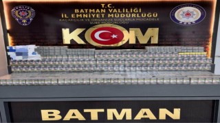 Batmanda kaçak sigara operasyonu: 1 gözaltı