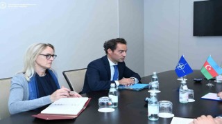 Bayramov, NATO Genel Sekreterinin Özel Temsilcisi Kolomina ile görüştü