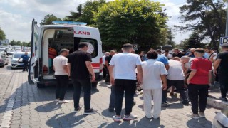 Belindeki silahın ateş alması sonucu yaralandı