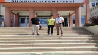 Berkay Ahıska TYT il birincisi, AYT il ikincisi oldu