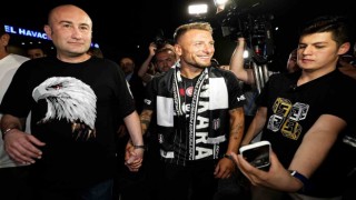 Beşiktaşın yeni transferi Immobile İstanbulda