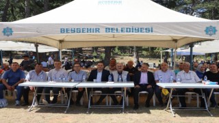 Beyşehirde Anamas Dağının eteklerinde yayla şenliği