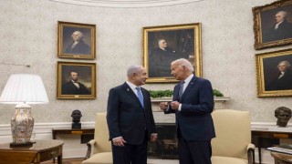 Biden ve Netanyahu Beyaz Sarayda bir araya geldi
