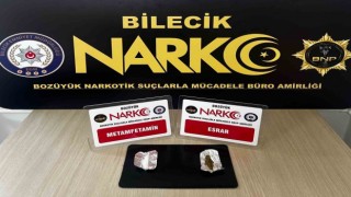 Bilecikte düzenlenen uyuşturucu operasyonunda 1 şüpheli yakalandı