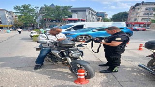 Bilecikte motosiklet sürülerine ceza yağdı