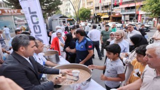 Bingölde 3 bin kişiye aşure ikram edildi