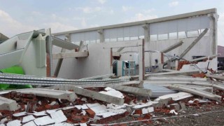Bingölde çiftliğe bağlı yapı çöktü: 1 ölü, 1 yaralı