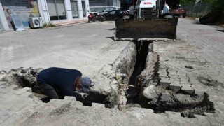 Bozüyükte alt yapı çalışmaları devam ediyor