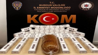 Burdurda kaçakçılık operasyonunda çok sayıda kaçak sigara ele geçirildi