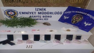 Bursa İznikte uyuşturucu operasyonu: 7 gözaltı