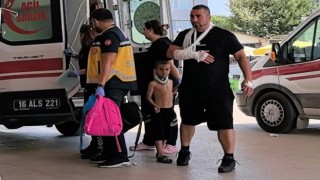 Bursada otomobil ile cip çarpıştı: 2si çocuk 4 yaralı