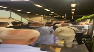 Bursada sağanak yağış metro seferlerini de durdurdu, raylar şelaleye döndü