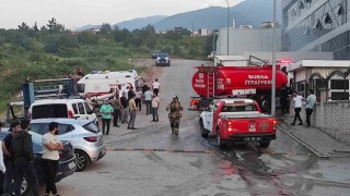 Bursada tekstil fabrikasında yangın
